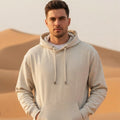 Classic Comfort Pullover Hoodie-Beige