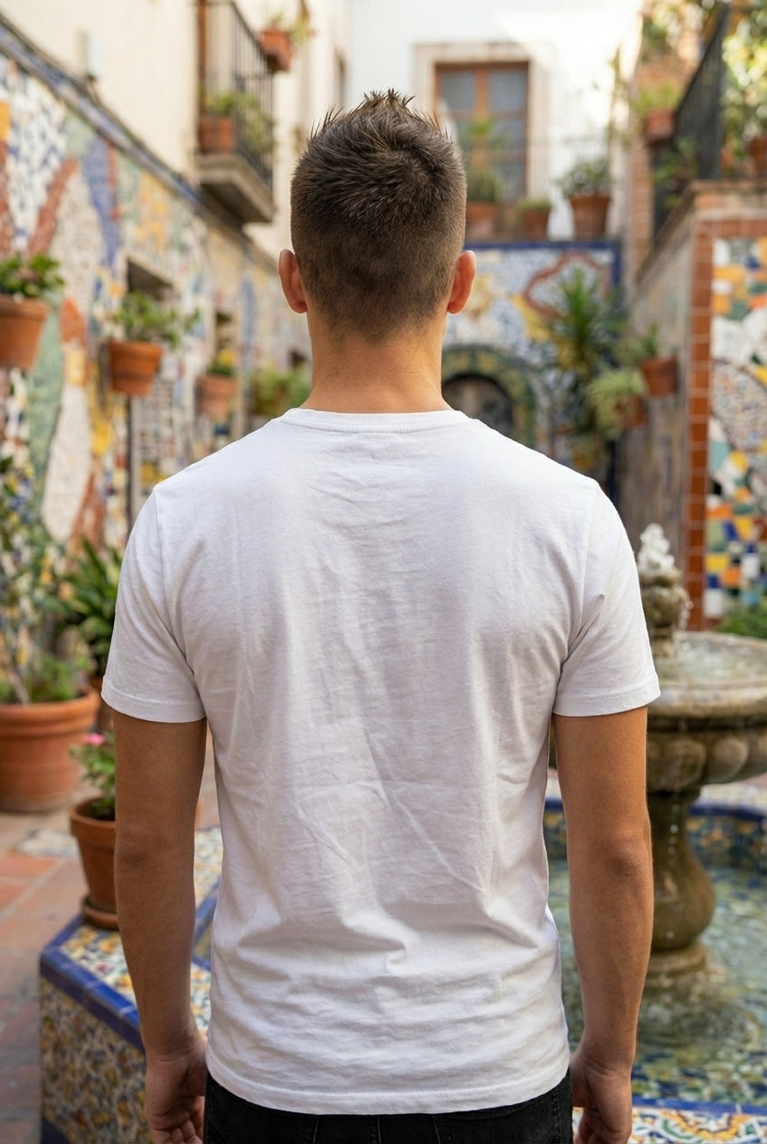 Men's Everyday Essential Crew Neck T-Shirt-Bright White