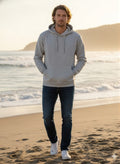 Classic Comfort Pullover Hoodie-Sports Grey